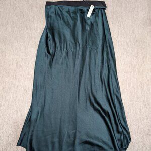 Madewell Satin Midi Slip Skirt - Unworn